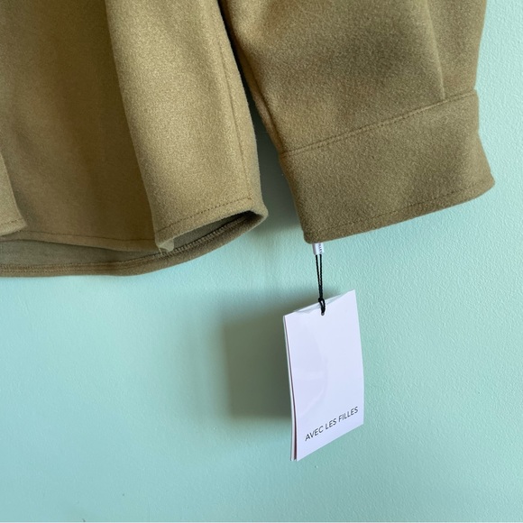 Avec Les Filles Shirt Jacket Shacket - Picture 8 of 10